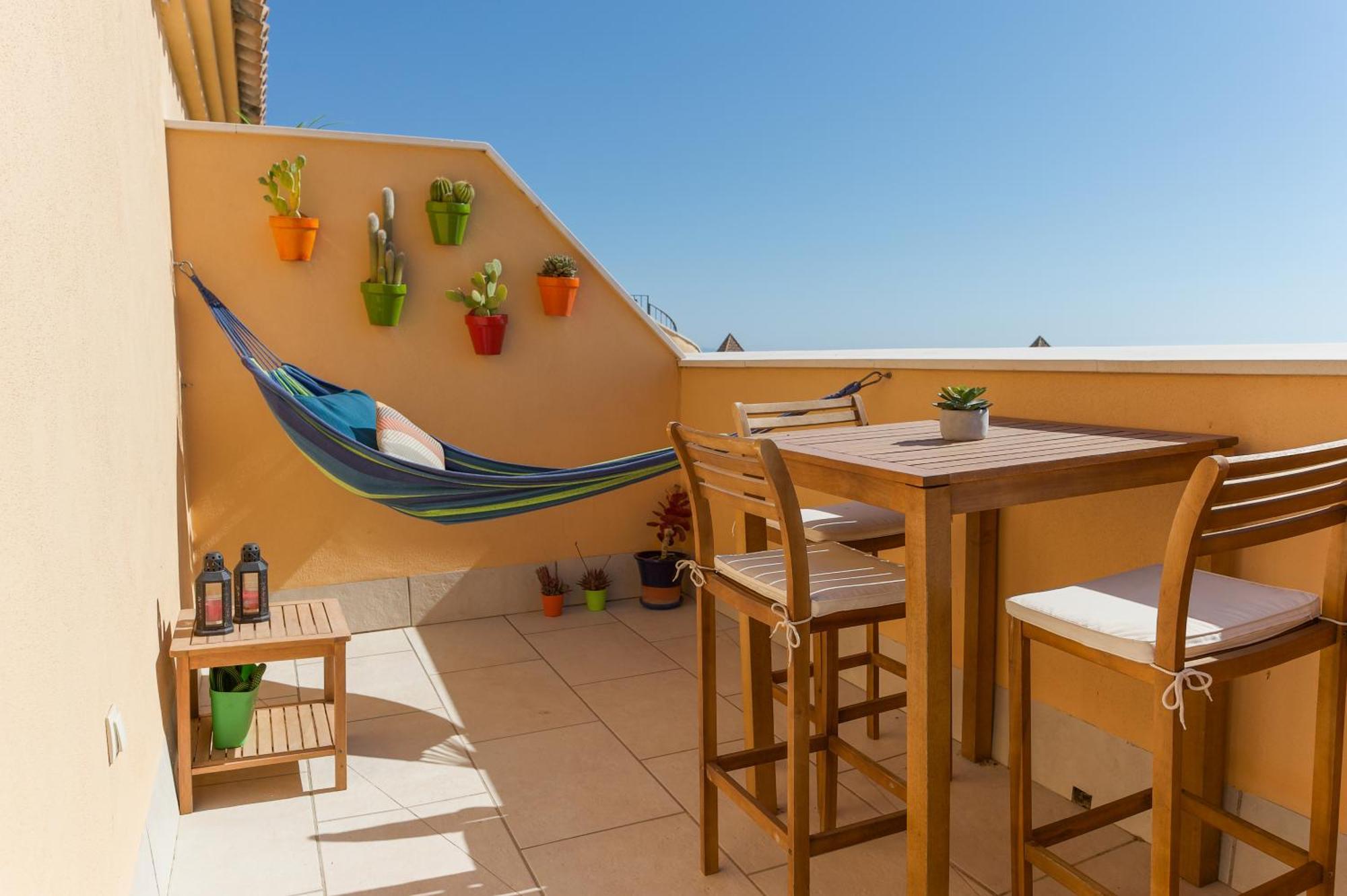 Deja Blue - Tarifa Rent Modern Penthouse Apartment Bagian luar foto