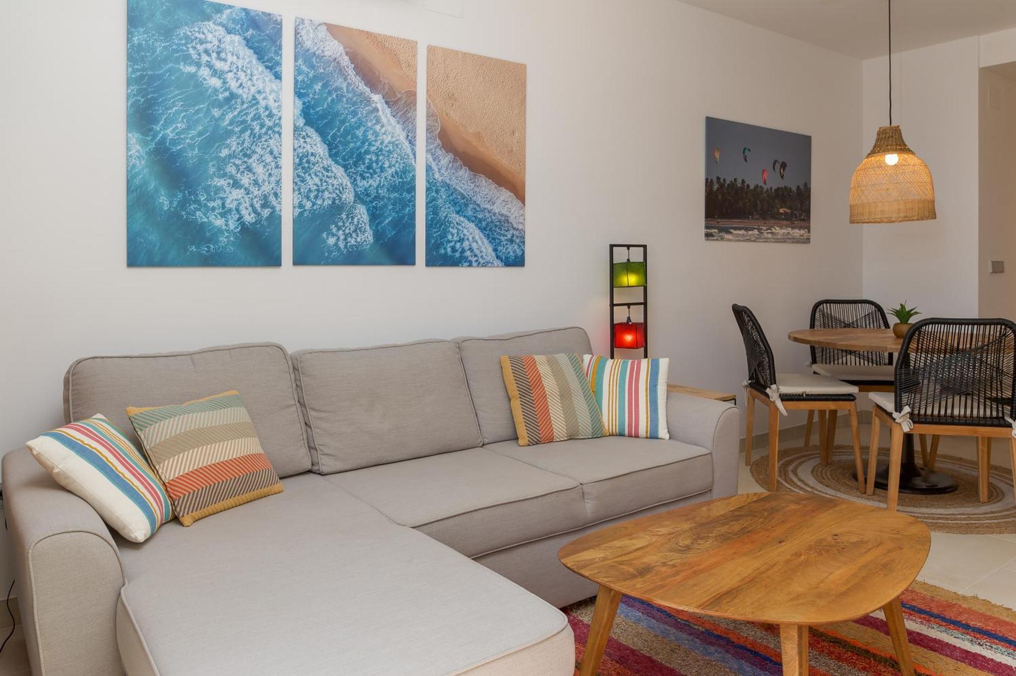 Deja Blue - Tarifa Rent Modern Penthouse Apartment Bagian luar foto